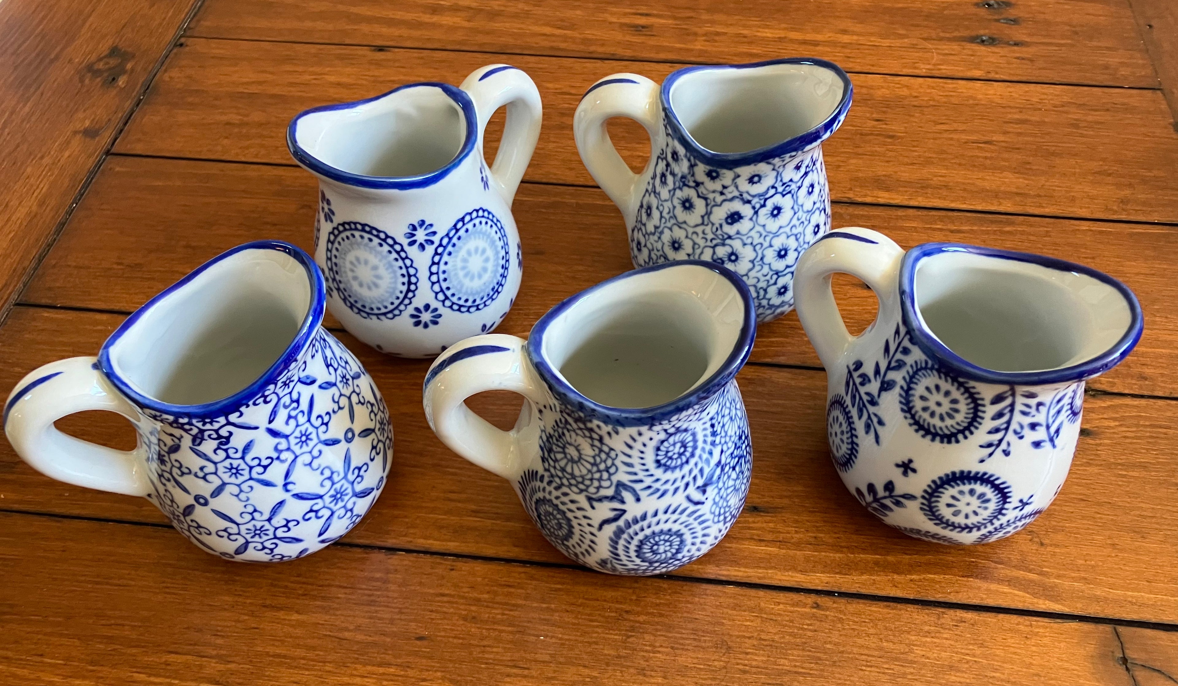 Blue and White Porcelain Creamer