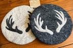 Stag Antler Wool Trivet