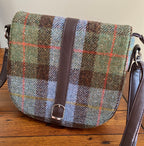 McLeod Tartan Wool Saddle Bag Purse